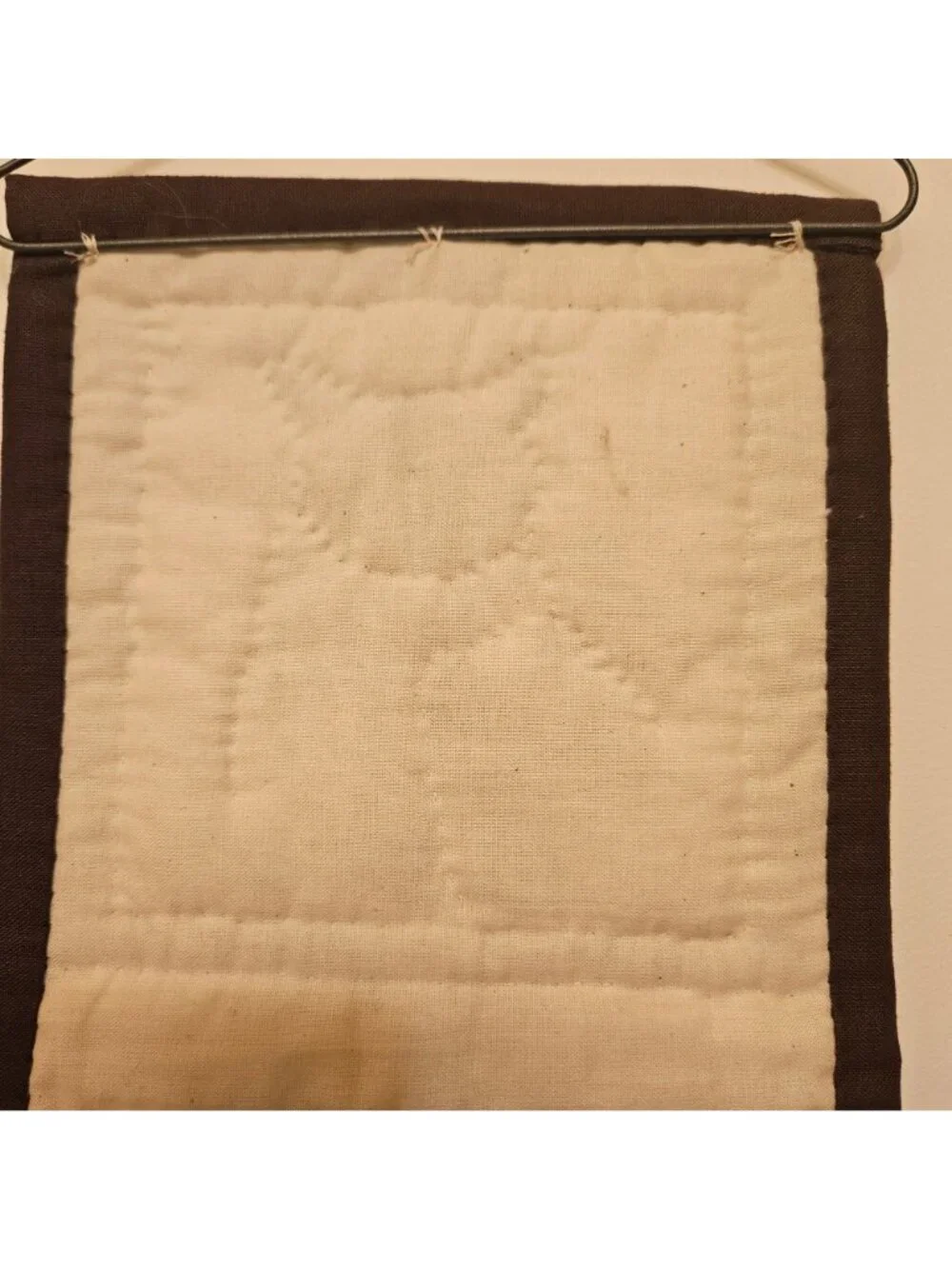 Owl Wall Hanging Quilted Screech Owl With Hanger 11.5